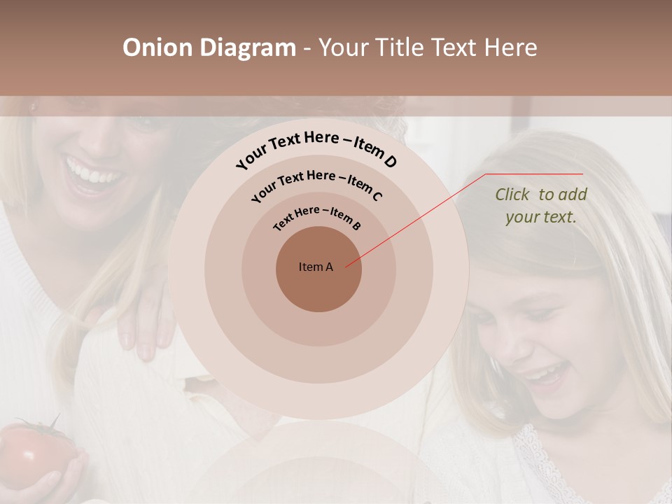 A Group Of Women Standing Next To Each Other PowerPoint Template