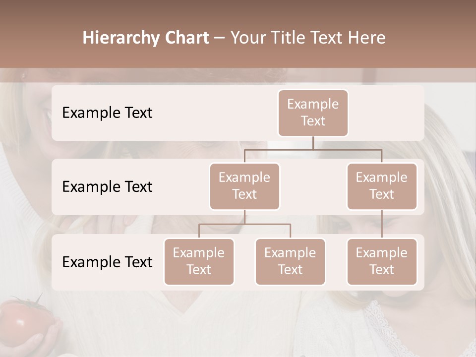 A Group Of Women Standing Next To Each Other PowerPoint Template