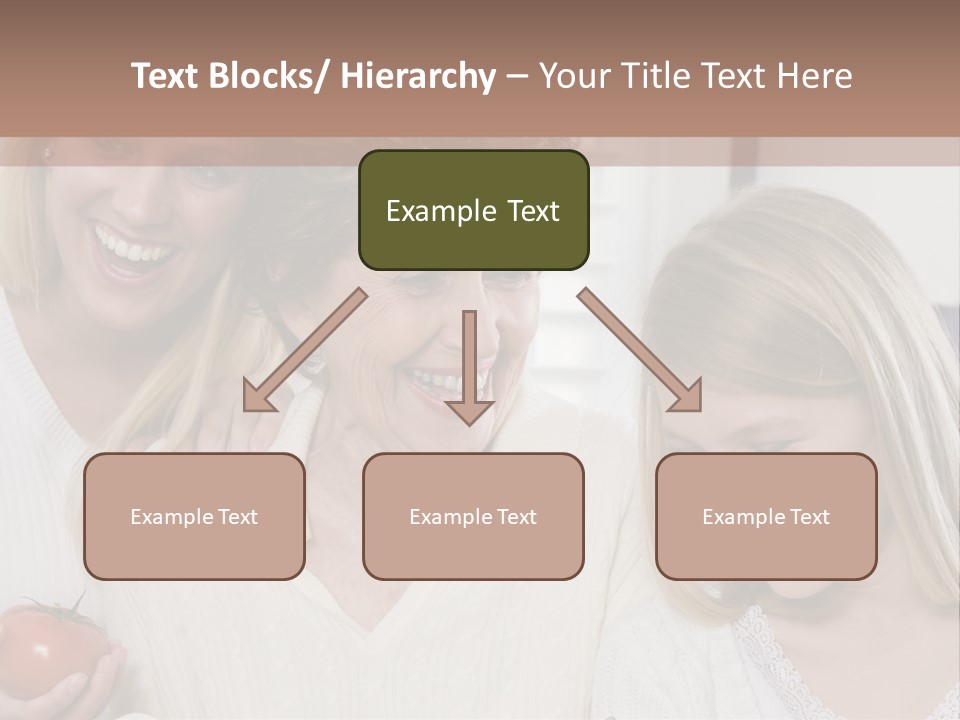 A Group Of Women Standing Next To Each Other PowerPoint Template