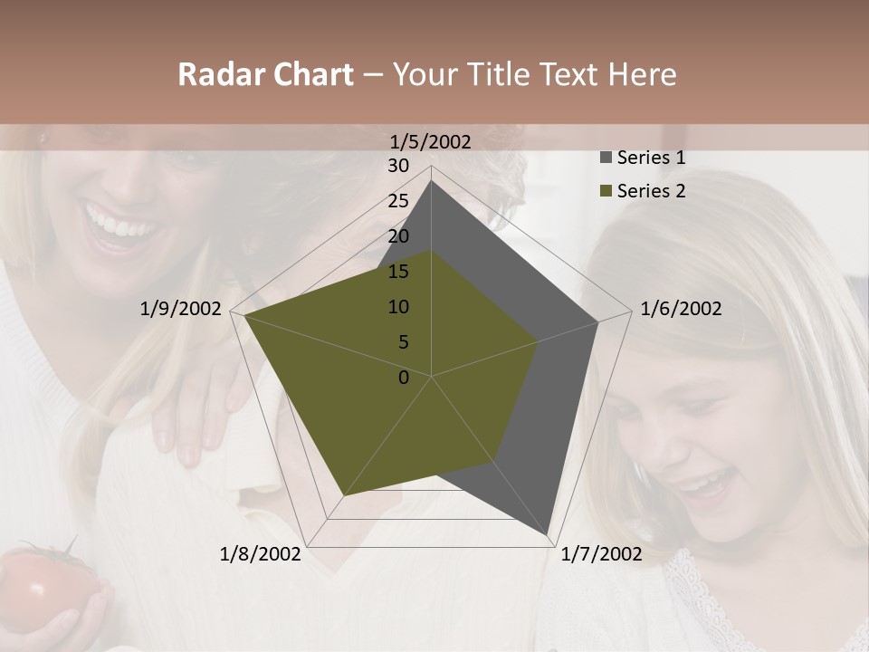 A Group Of Women Standing Next To Each Other PowerPoint Template