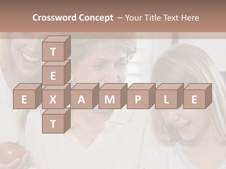 A Group Of Women Standing Next To Each Other PowerPoint Template
