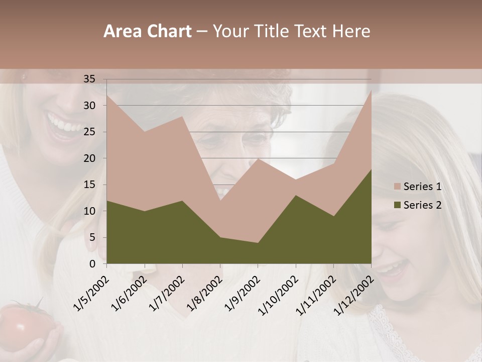 A Group Of Women Standing Next To Each Other PowerPoint Template