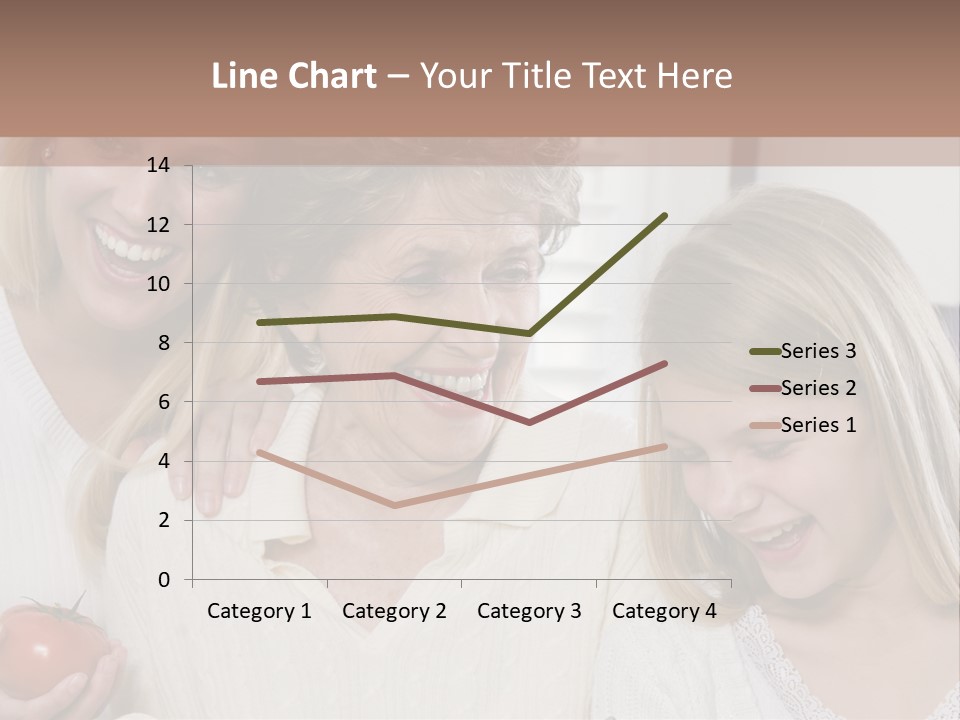A Group Of Women Standing Next To Each Other PowerPoint Template