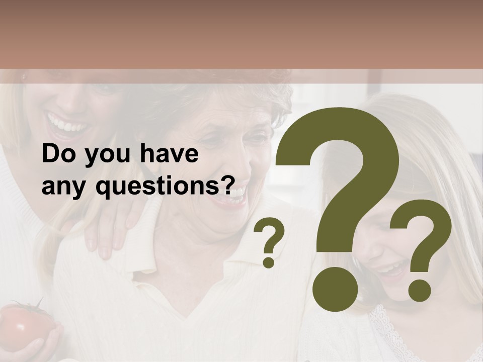 A Group Of Women Standing Next To Each Other PowerPoint Template