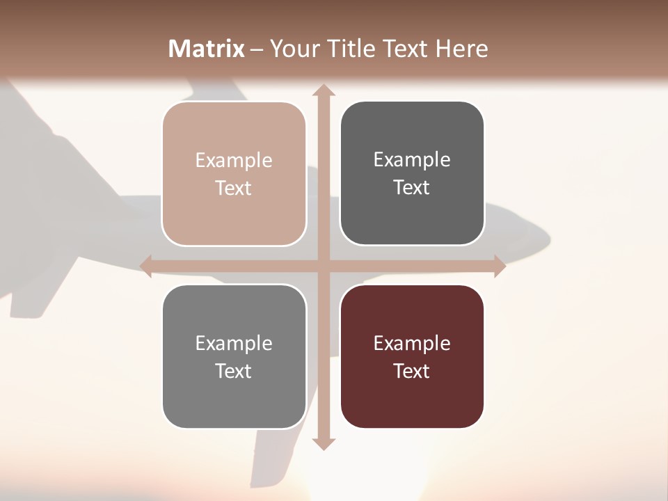 A Person Holding A Plane In Their Hand PowerPoint Template