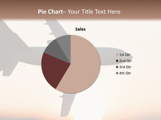 A Person Holding A Plane In Their Hand PowerPoint Template