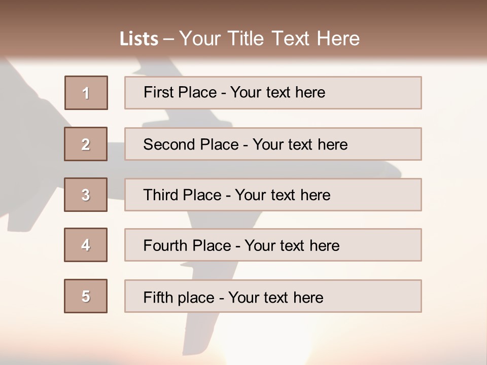A Person Holding A Plane In Their Hand PowerPoint Template
