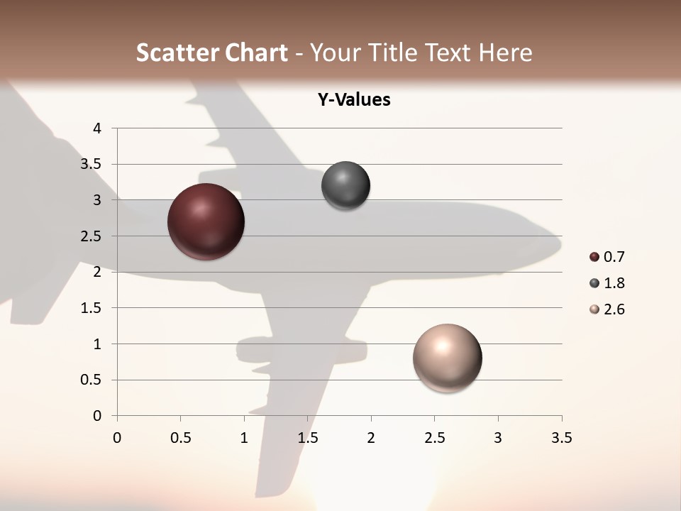 A Person Holding A Plane In Their Hand PowerPoint Template