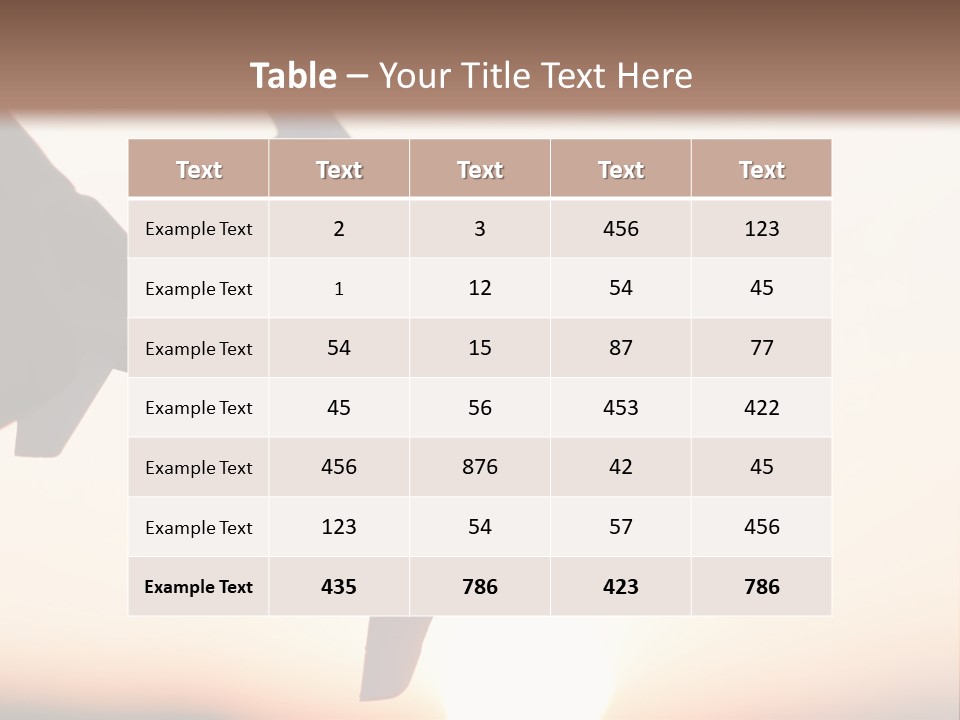 A Person Holding A Plane In Their Hand PowerPoint Template