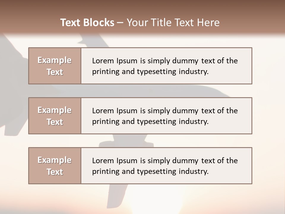 A Person Holding A Plane In Their Hand PowerPoint Template