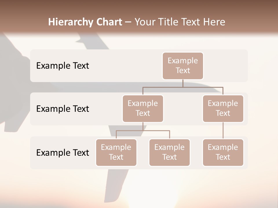 A Person Holding A Plane In Their Hand PowerPoint Template