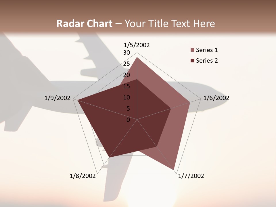 A Person Holding A Plane In Their Hand PowerPoint Template