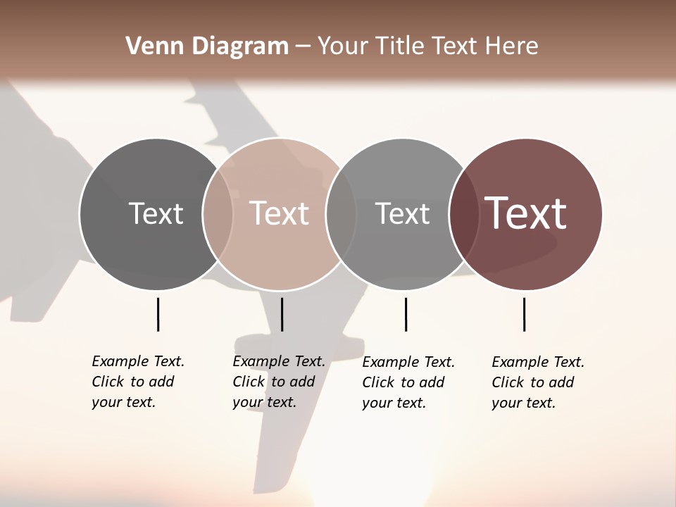 A Person Holding A Plane In Their Hand PowerPoint Template