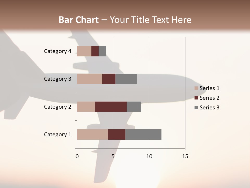 A Person Holding A Plane In Their Hand PowerPoint Template