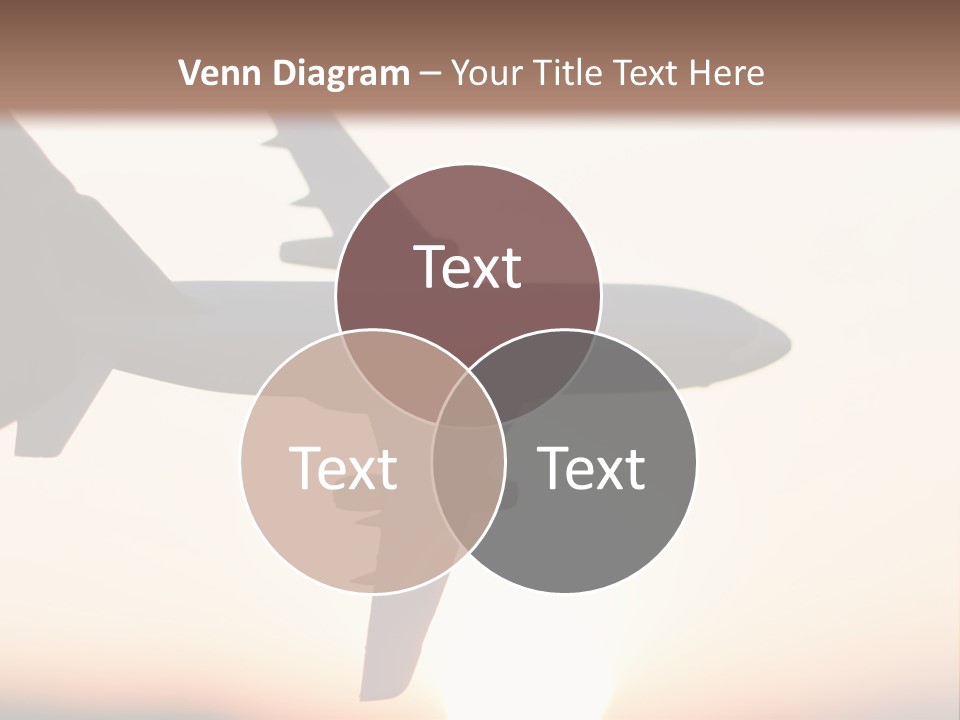 A Person Holding A Plane In Their Hand PowerPoint Template
