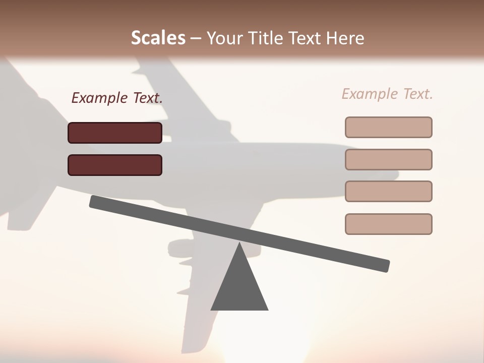 A Person Holding A Plane In Their Hand PowerPoint Template
