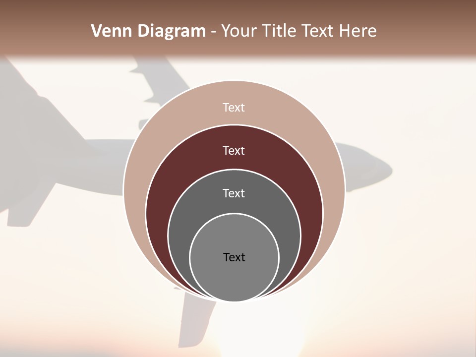 A Person Holding A Plane In Their Hand PowerPoint Template