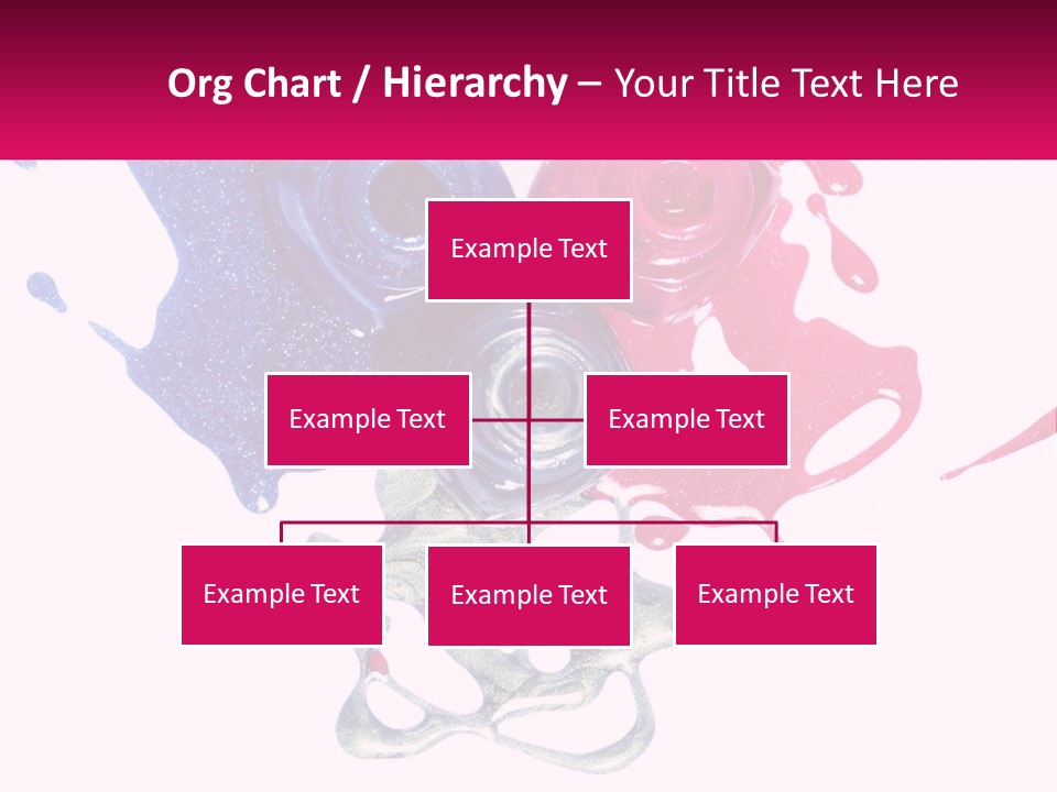 A Group Of Colorful Nail Polishes On Top Of Each Other PowerPoint Template