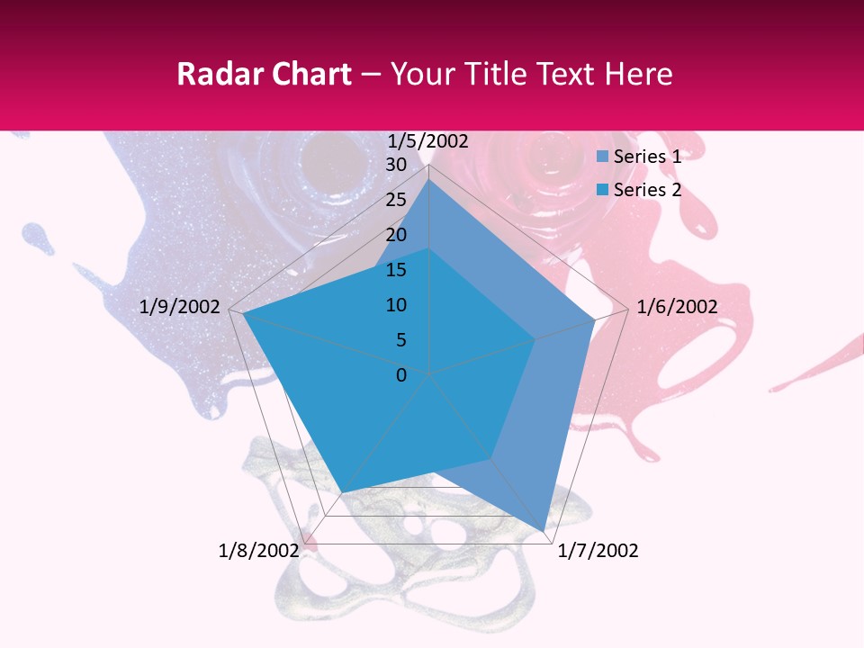 A Group Of Colorful Nail Polishes On Top Of Each Other PowerPoint Template