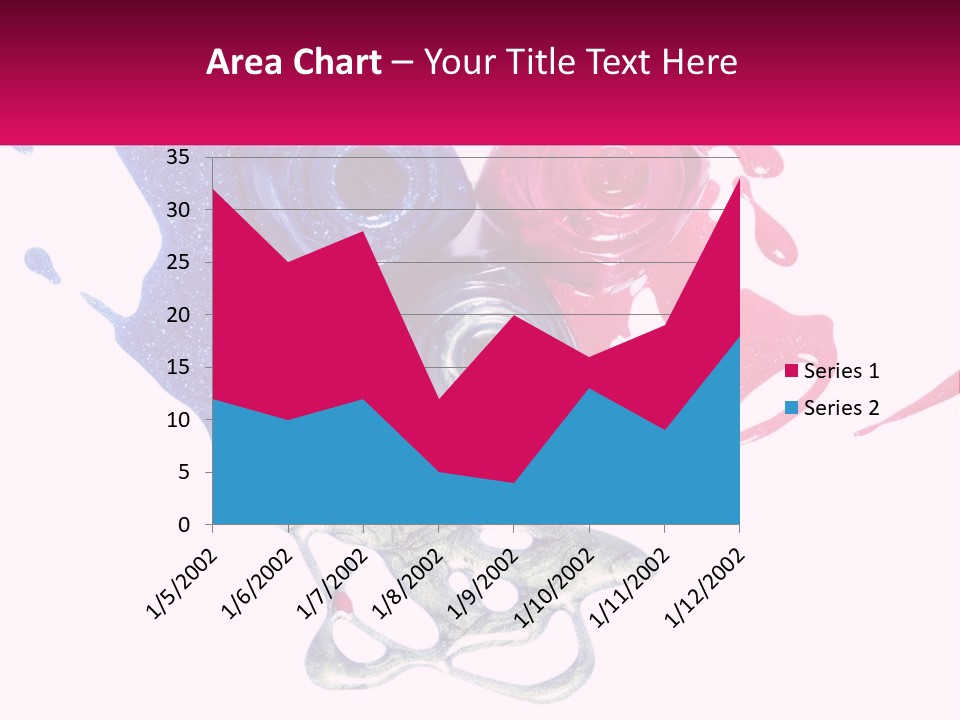 A Group Of Colorful Nail Polishes On Top Of Each Other PowerPoint Template