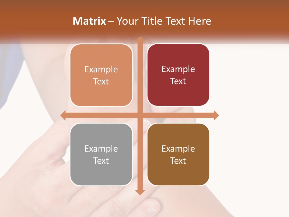 A Person Holding Another Person's Foot With Both Hands PowerPoint Template