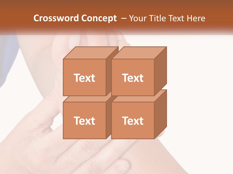 A Person Holding Another Person's Foot With Both Hands PowerPoint Template