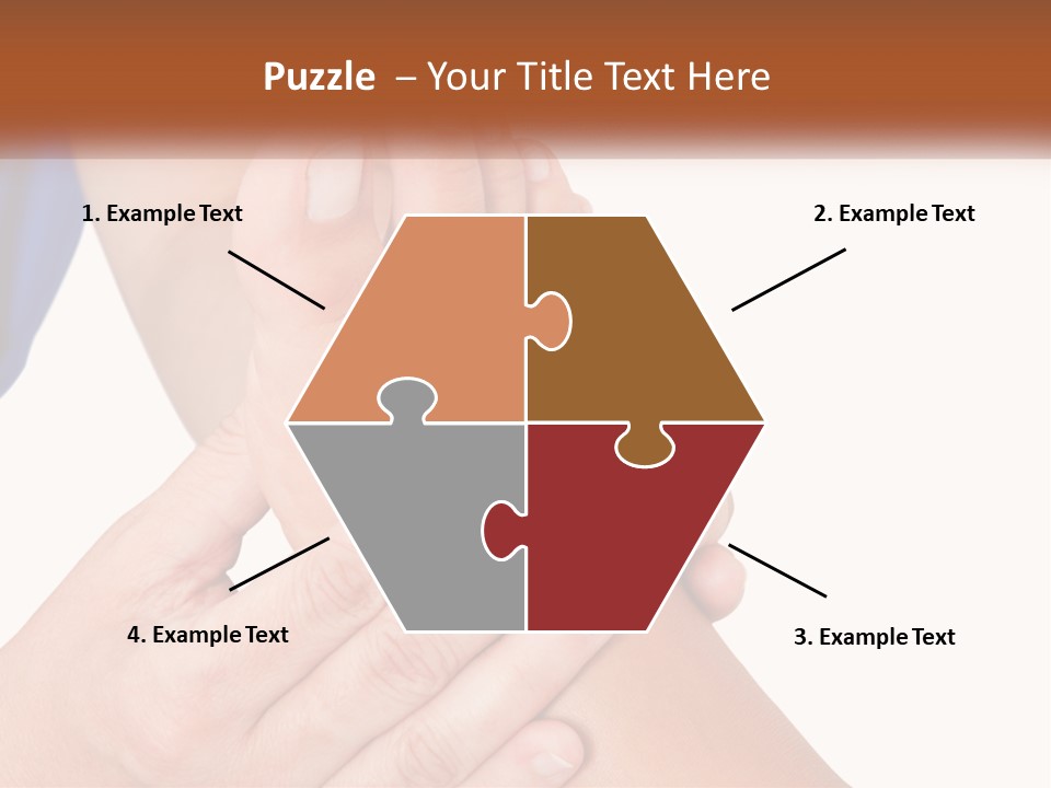 A Person Holding Another Person's Foot With Both Hands PowerPoint Template