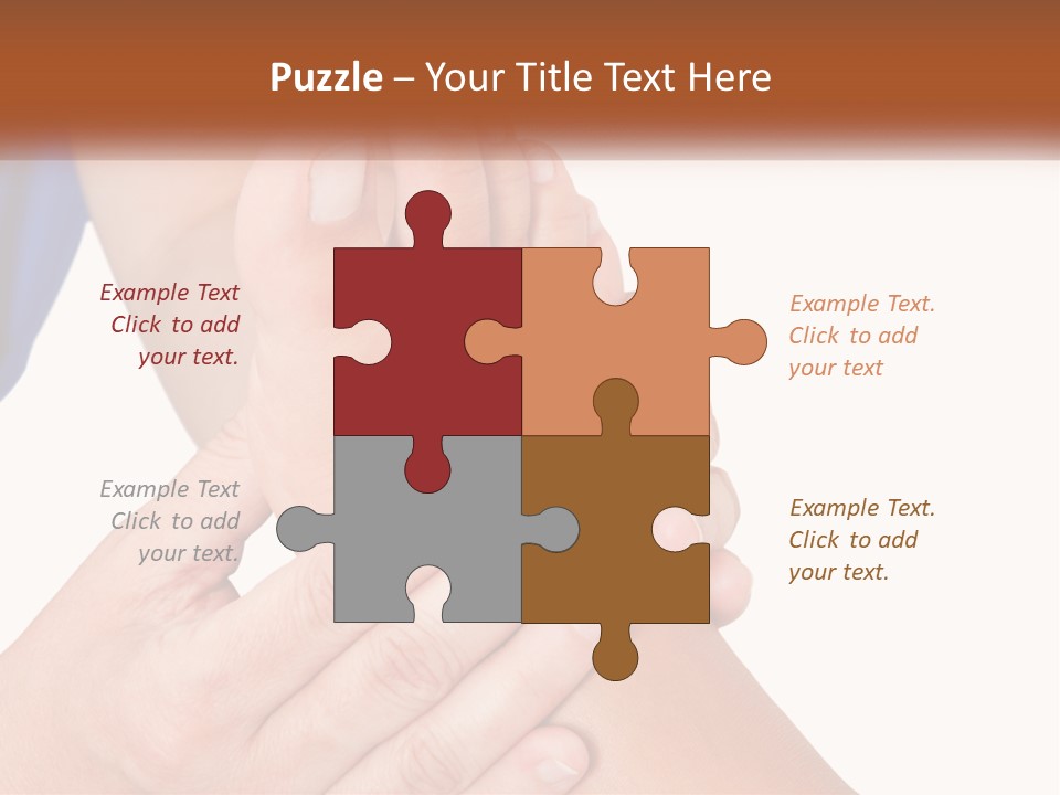 A Person Holding Another Person's Foot With Both Hands PowerPoint Template