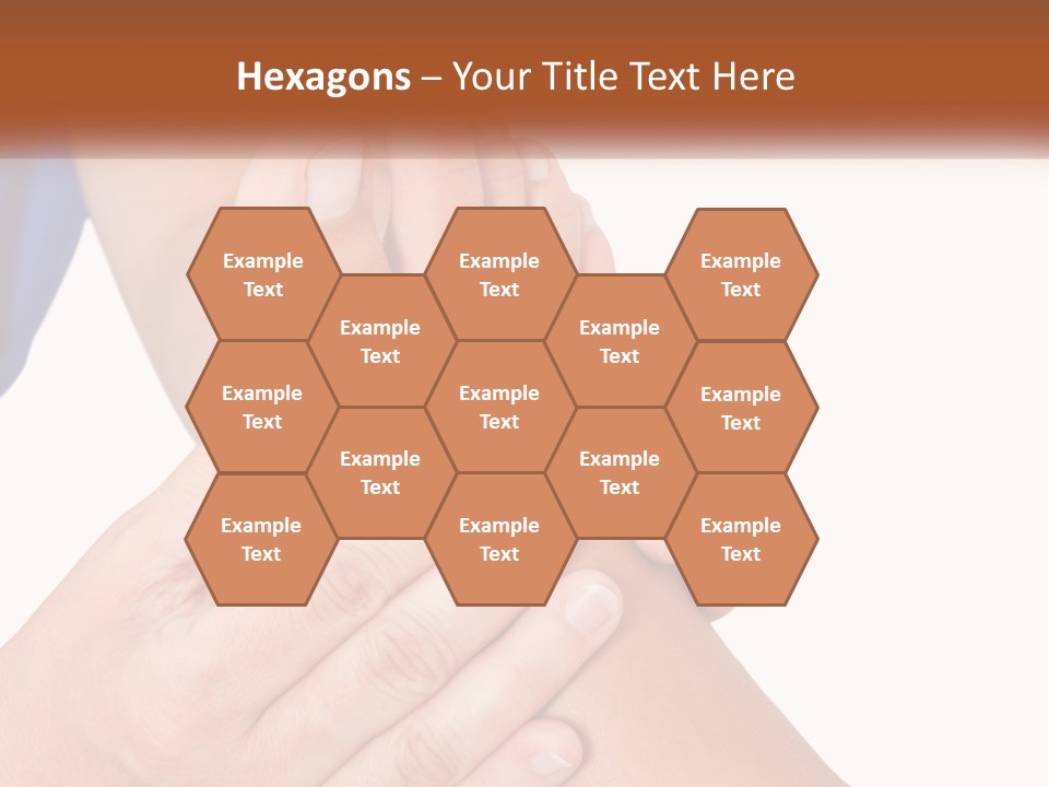 A Person Holding Another Person's Foot With Both Hands PowerPoint Template