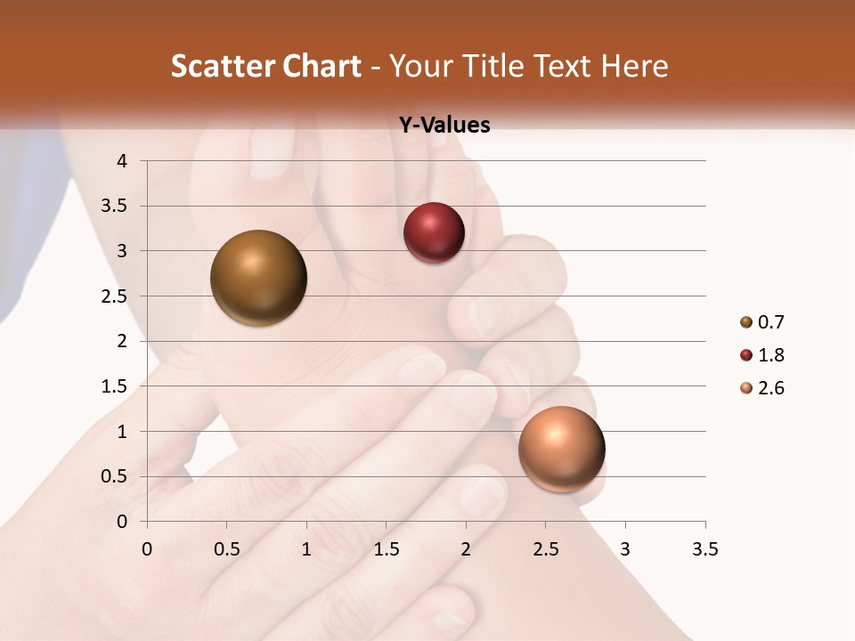 A Person Holding Another Person's Foot With Both Hands PowerPoint Template