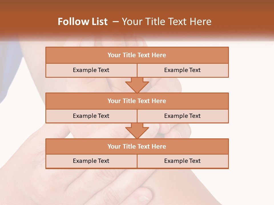 A Person Holding Another Person's Foot With Both Hands PowerPoint Template