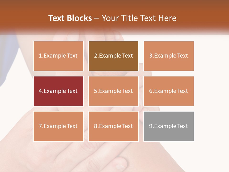 A Person Holding Another Person's Foot With Both Hands PowerPoint Template