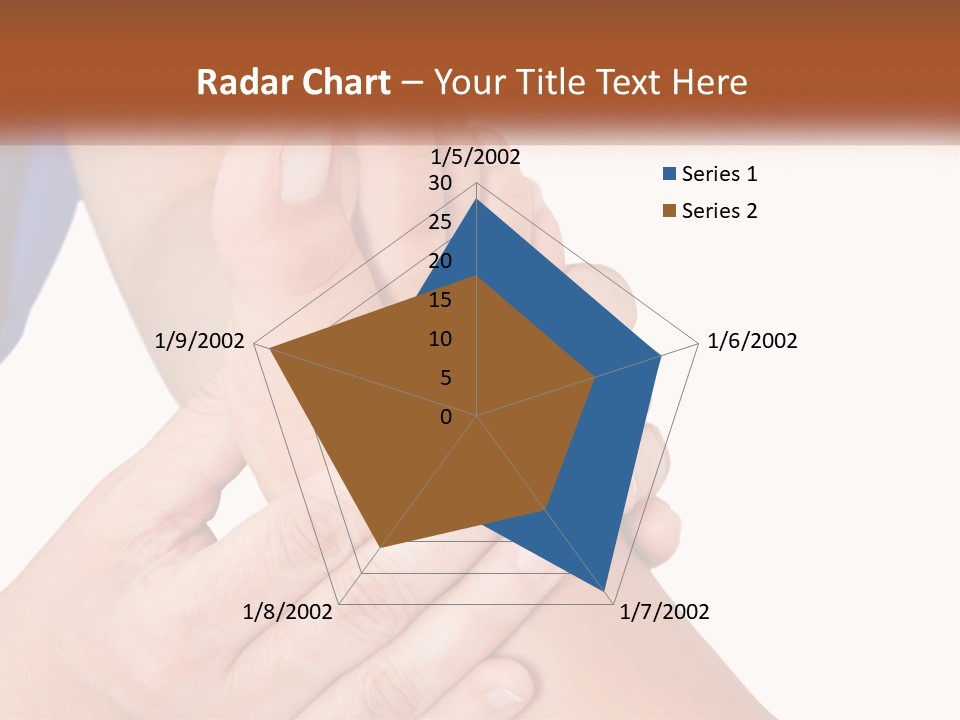 A Person Holding Another Person's Foot With Both Hands PowerPoint Template