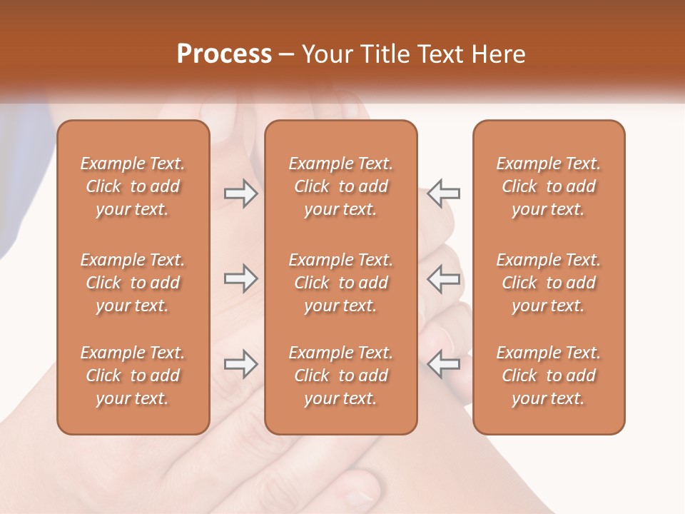 A Person Holding Another Person's Foot With Both Hands PowerPoint Template