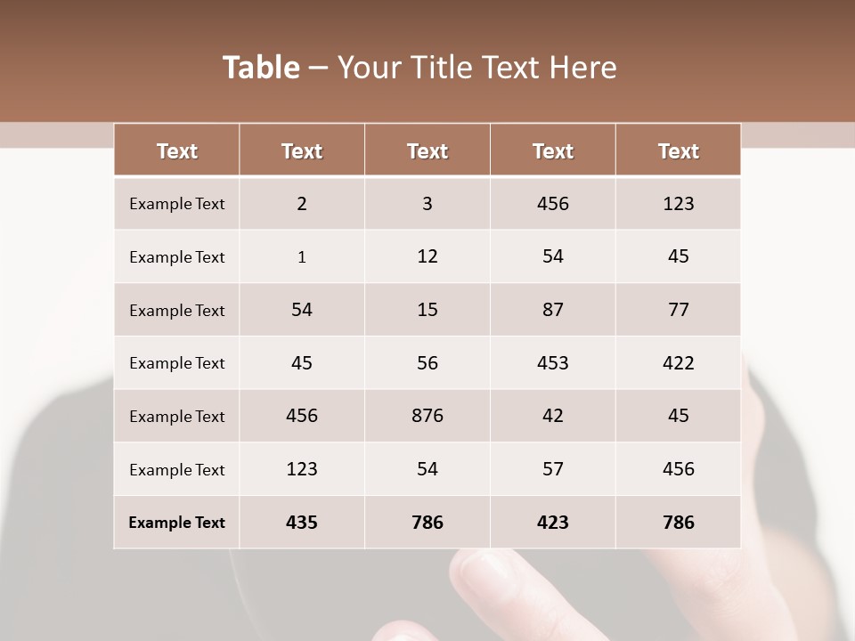 A Woman Holding A Black Ball With A White Letter B On It PowerPoint Template