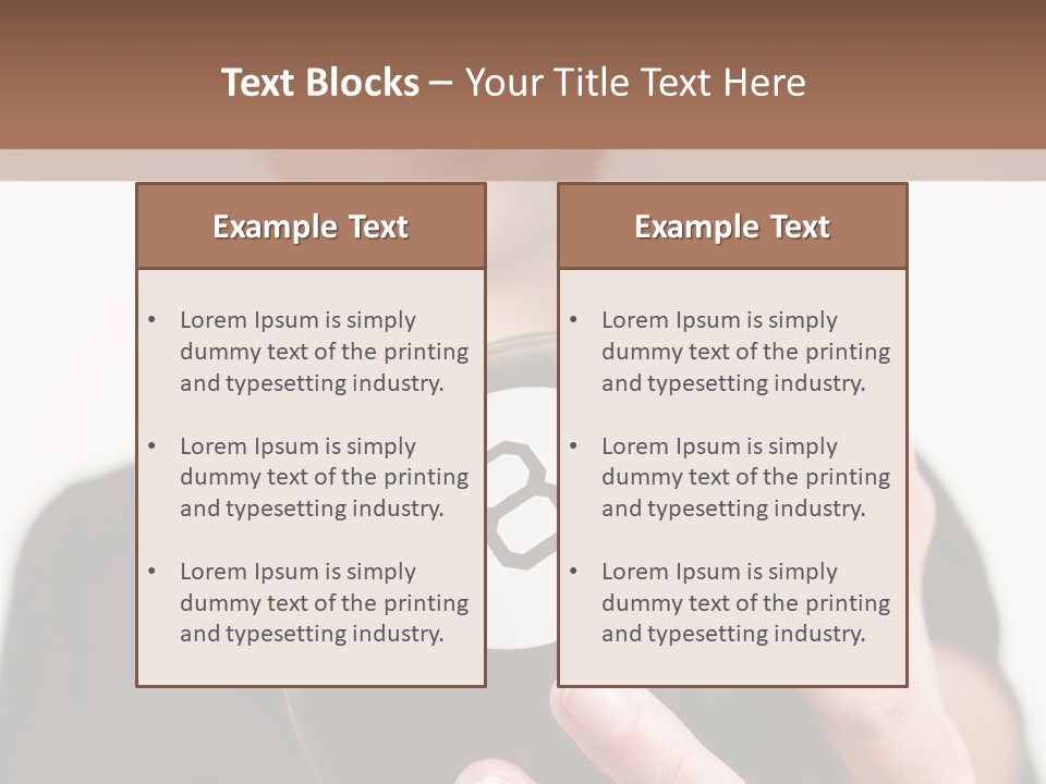 A Woman Holding A Black Ball With A White Letter B On It PowerPoint Template