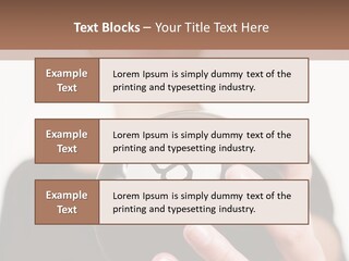 A Woman Holding A Black Ball With A White Letter B On It PowerPoint Template