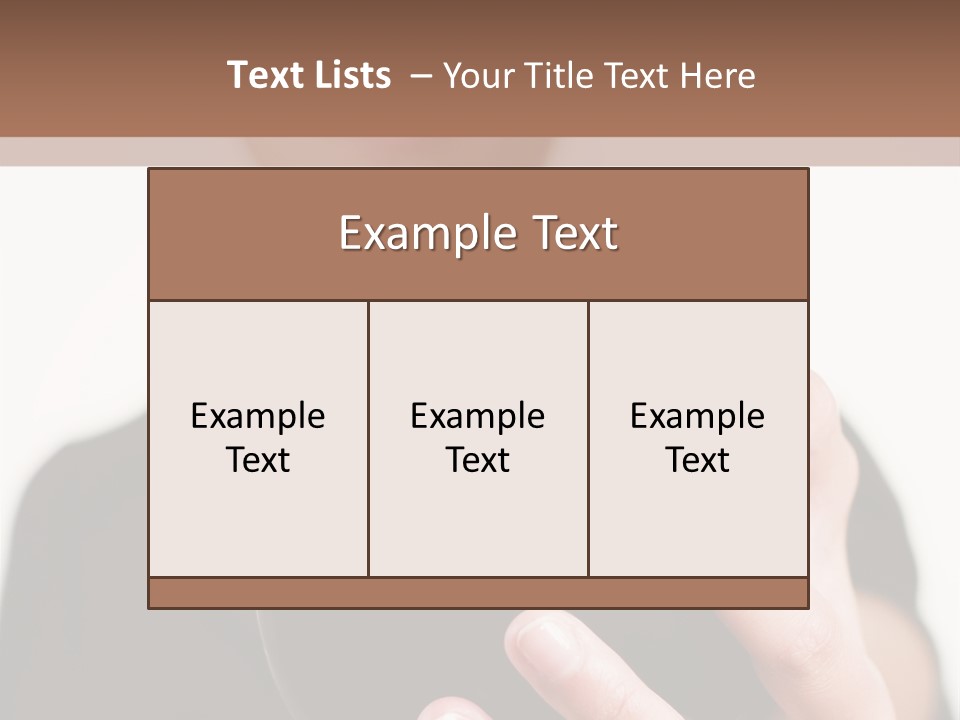 A Woman Holding A Black Ball With A White Letter B On It PowerPoint Template