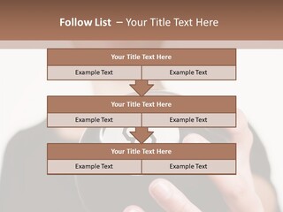 A Woman Holding A Black Ball With A White Letter B On It PowerPoint Template