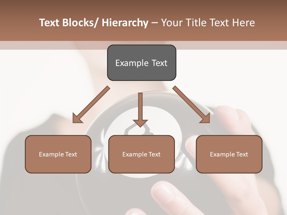 A Woman Holding A Black Ball With A White Letter B On It PowerPoint Template