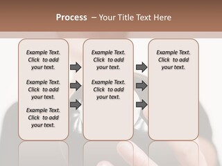 A Woman Holding A Black Ball With A White Letter B On It PowerPoint Template