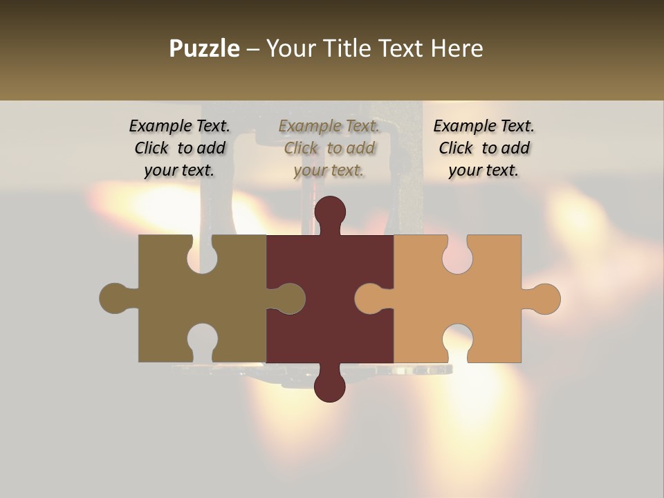 A Piece Of Metal Being Worked On By A Machine PowerPoint Template