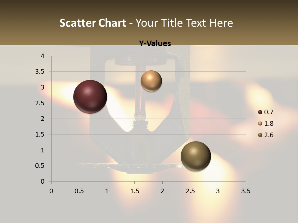 A Piece Of Metal Being Worked On By A Machine PowerPoint Template