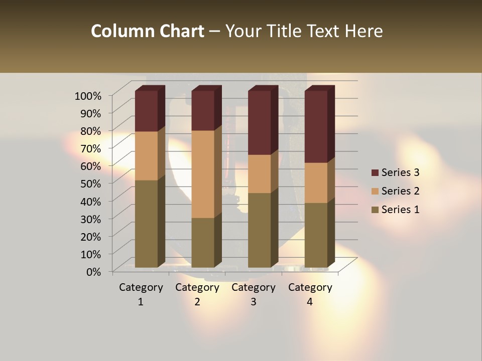 A Piece Of Metal Being Worked On By A Machine PowerPoint Template