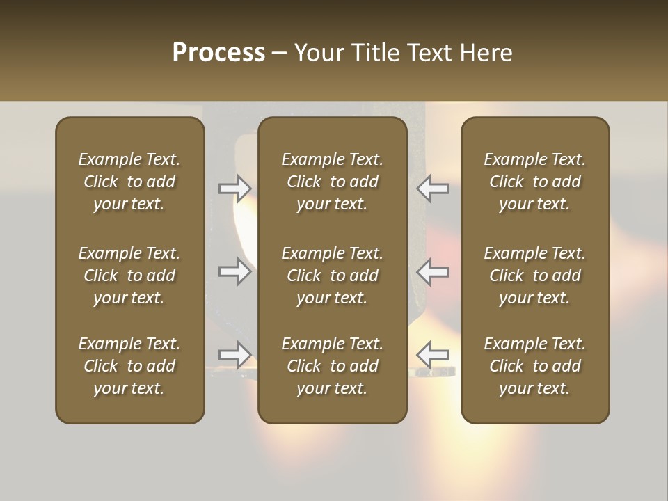 A Piece Of Metal Being Worked On By A Machine PowerPoint Template