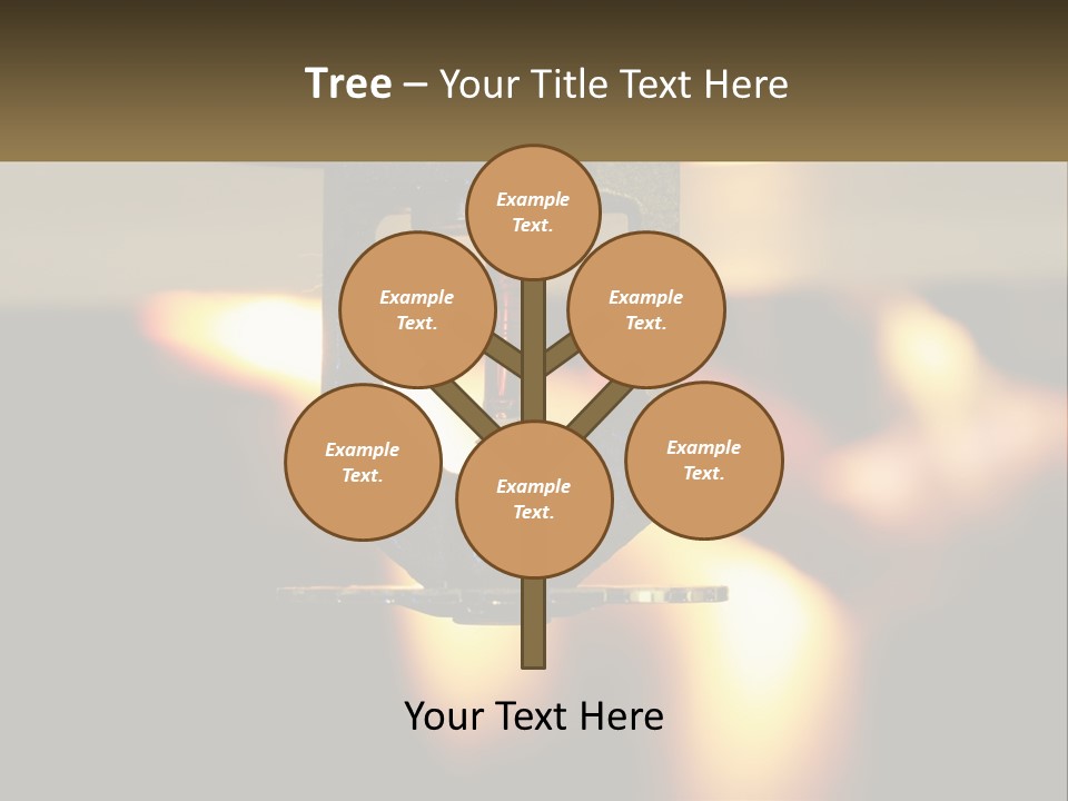 A Piece Of Metal Being Worked On By A Machine PowerPoint Template