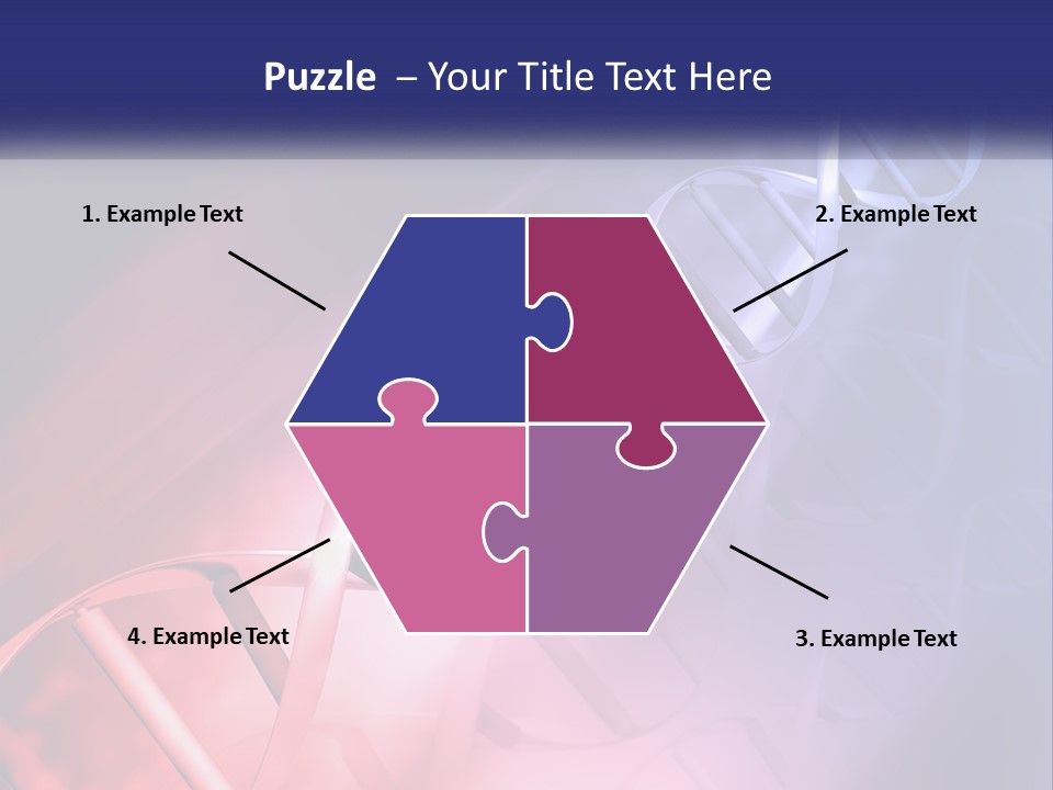 A Science Powerpoint Presentation With A Colorful Background PowerPoint Template