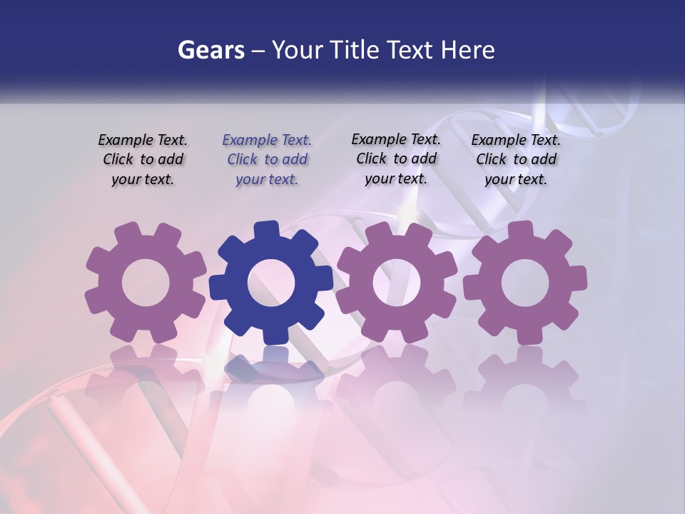 A Science Powerpoint Presentation With A Colorful Background PowerPoint Template