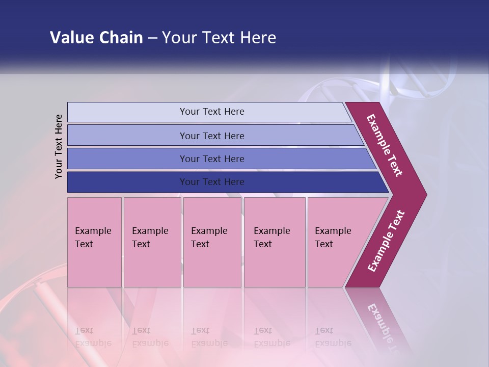 A Science Powerpoint Presentation With A Colorful Background PowerPoint Template