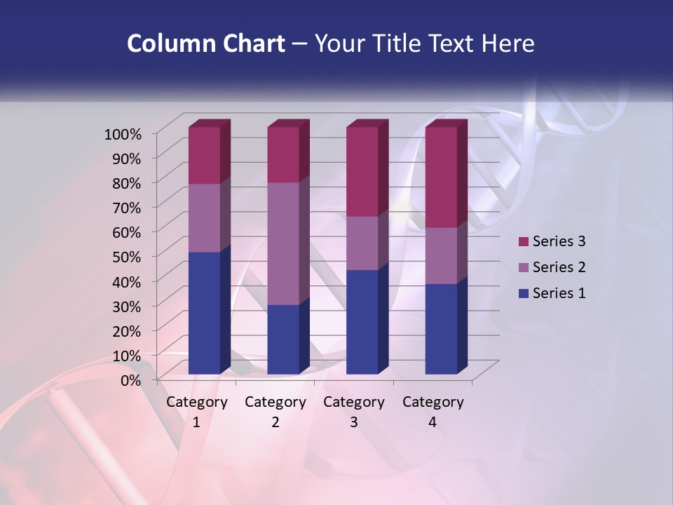 A Science Powerpoint Presentation With A Colorful Background PowerPoint Template